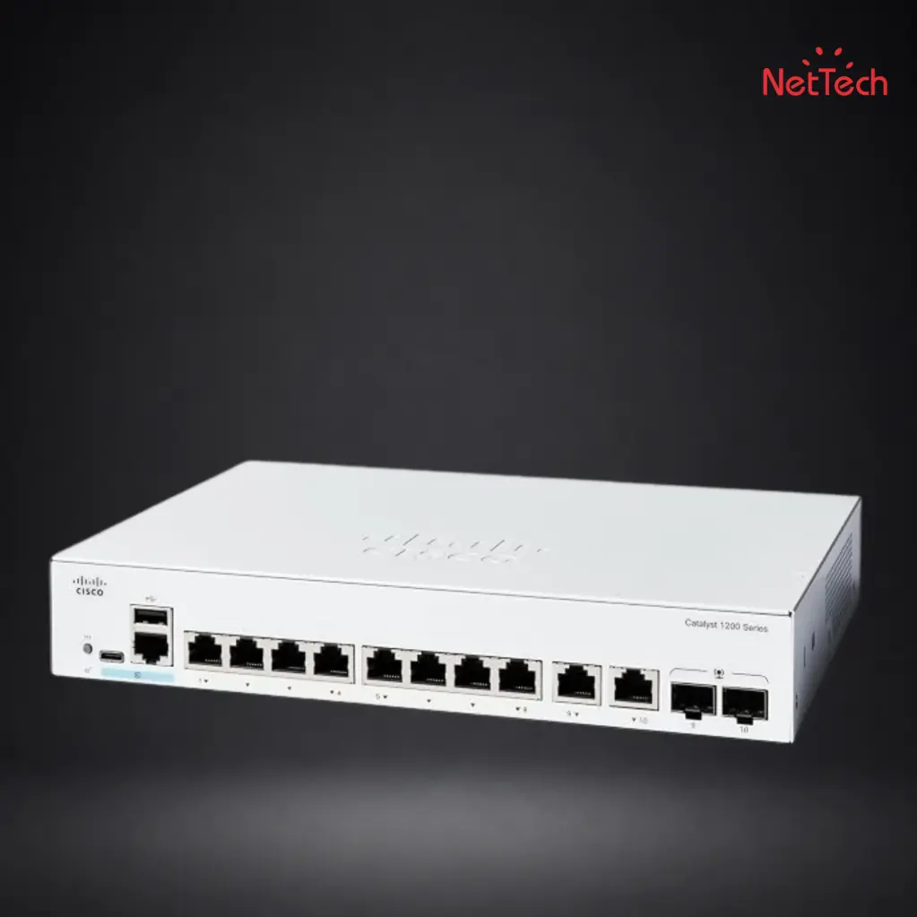 سوئیچ شبکه سیسکو مدل C1200-8T-E-2G