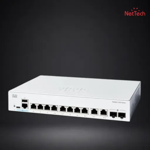 سوئیچ شبکه سیسکو مدل C1200-8T-E-2G