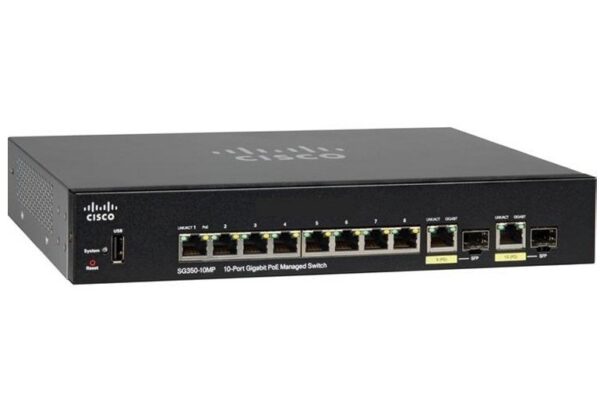 CISCO SWITCH SMALL BUSSINES SG350-10MP